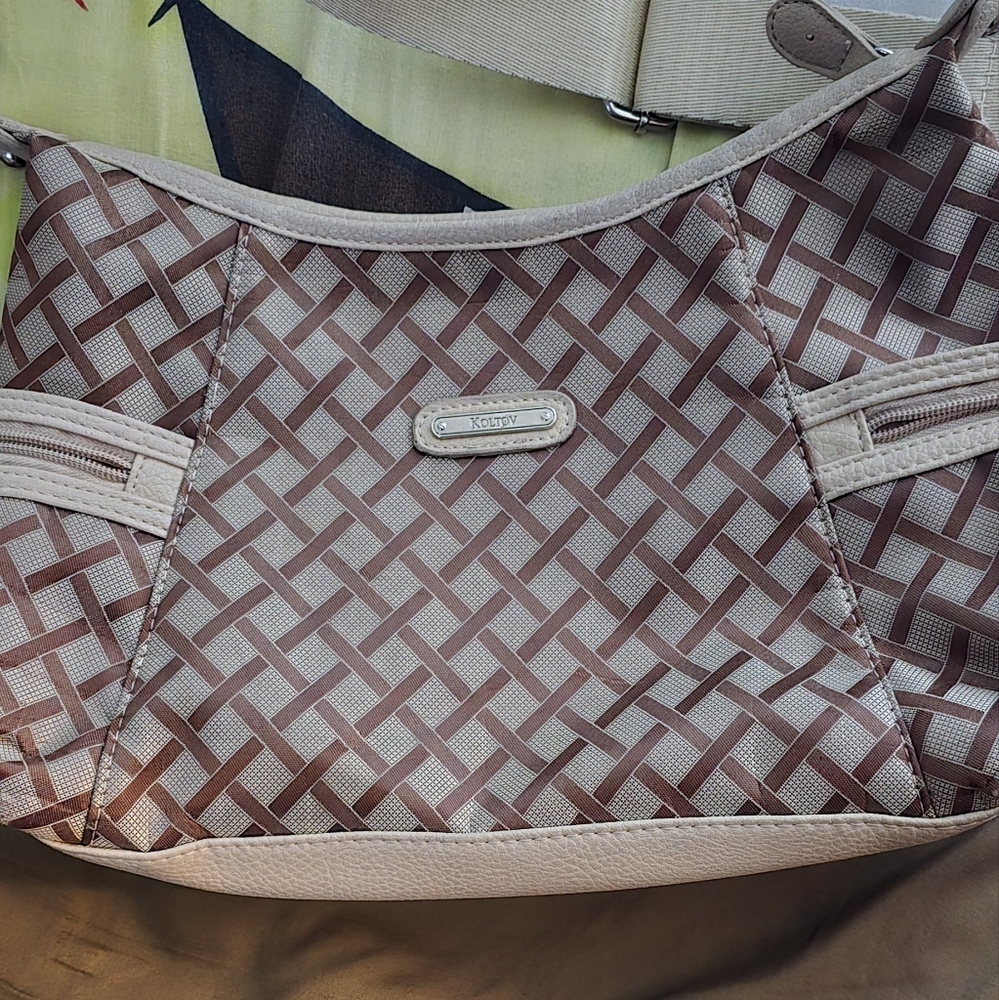KoltoY Beige Shoulder Purse